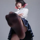 轩萧学姐《NO.84 – 绝区零 鲨鱼妹JK》主题写真：100张全套美图，含1个视频