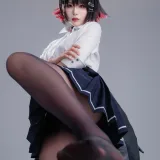 轩萧学姐《NO.84 – 绝区零 鲨鱼妹JK》主题写真：100张全套美图，含1个视频