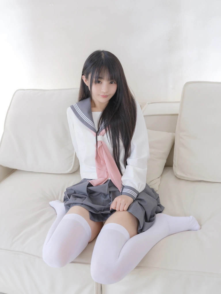 桜井宁宁《白丝jk》主题写真：85张全套美图