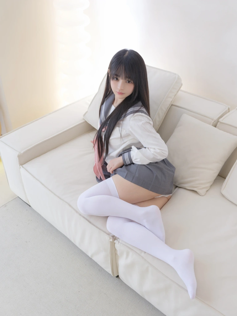 桜井宁宁《白丝jk》主题写真：85张全套美图