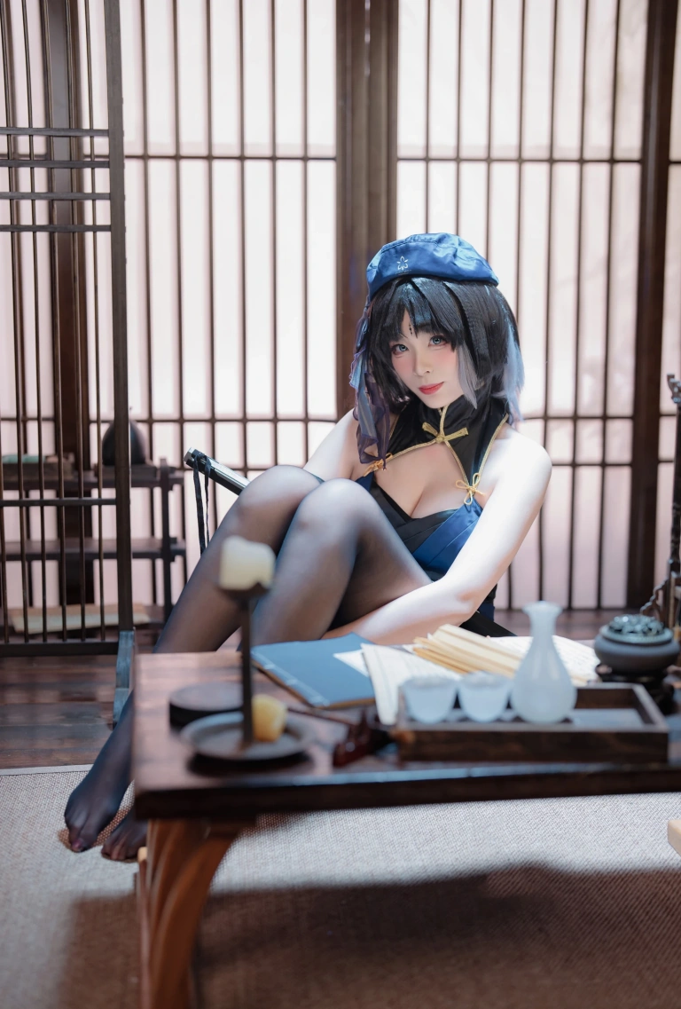 轩萧学姐《NO.85 – 鸣潮 秧秧》主题写真：108张全套美图，含1个视频