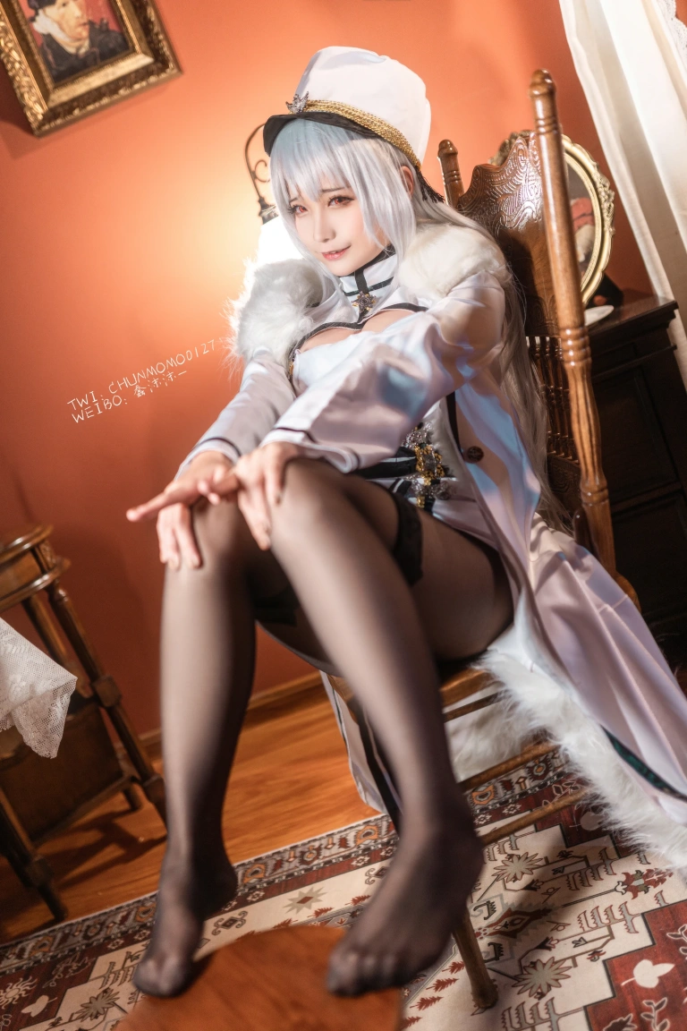 蠢沫沫《甘古特》主题写真：40张全套美图