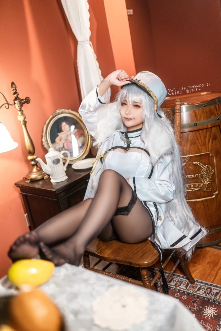 蠢沫沫《甘古特》主题写真：40张全套美图