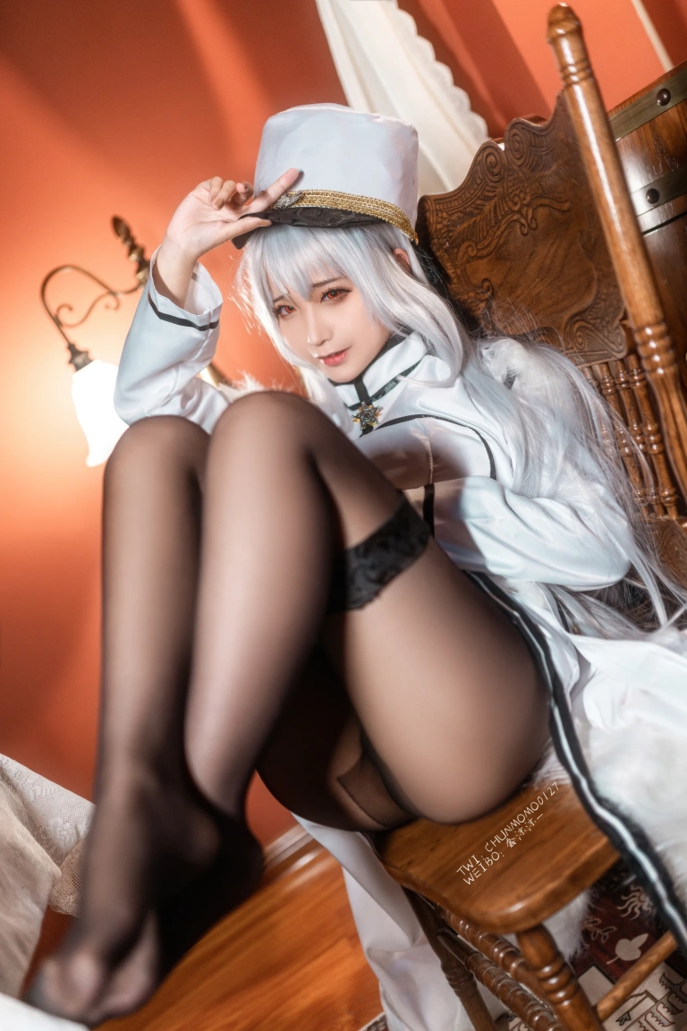 蠢沫沫《甘古特》主题写真：40张全套美图