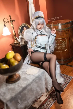 蠢沫沫《甘古特》主题写真：40张全套美图