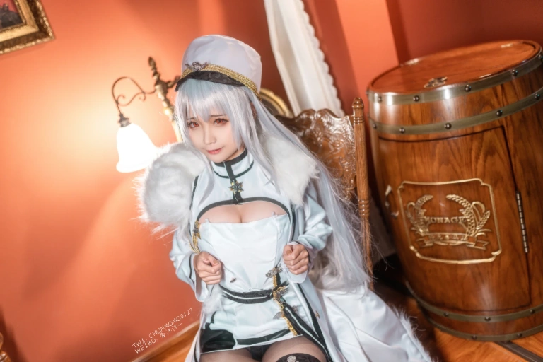 蠢沫沫《甘古特》主题写真：40张全套美图
