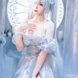轩萧学姐《NO.86 – Nikke 灰姑娘·水晶公主》主题写真：40张全套美图