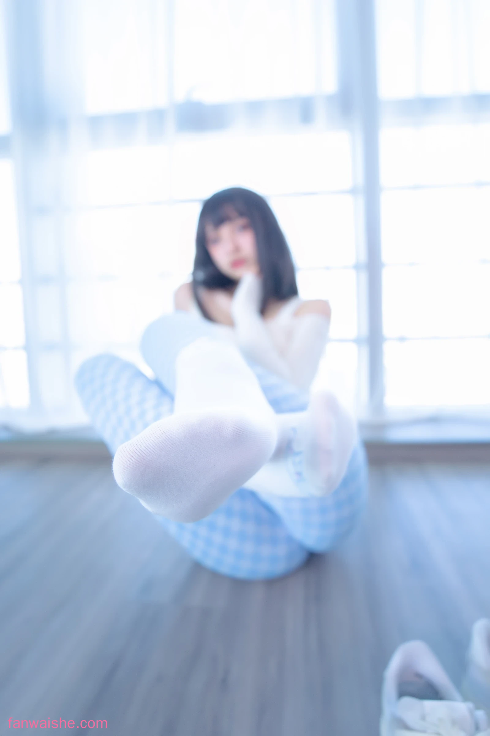 神楽坂真冬 神楽坂真冬 NO.89 - 第四季 序号7：《蓝白格》