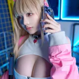 雯仔不讲道理《Nikke 毒蛇》主题写真：36张全套美图