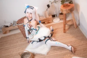 蠢沫沫《香子兰》主题写真：44张全套美图