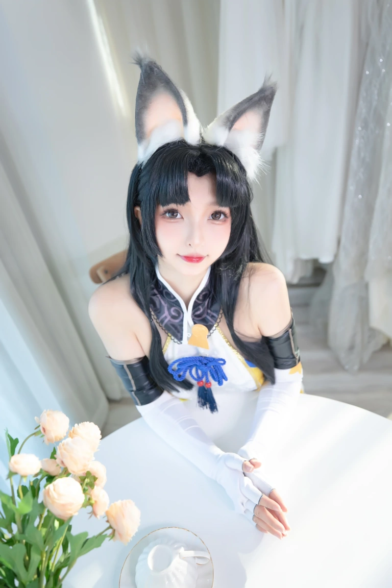 神楽坂真冬《第四季 序号8：《黑丝胡桃》》主题写真：75张全套美图