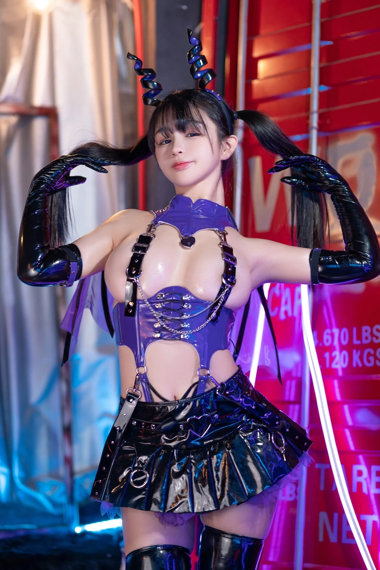 桜井宁宁《赛博小恶魔》主题写真：85张全套美图