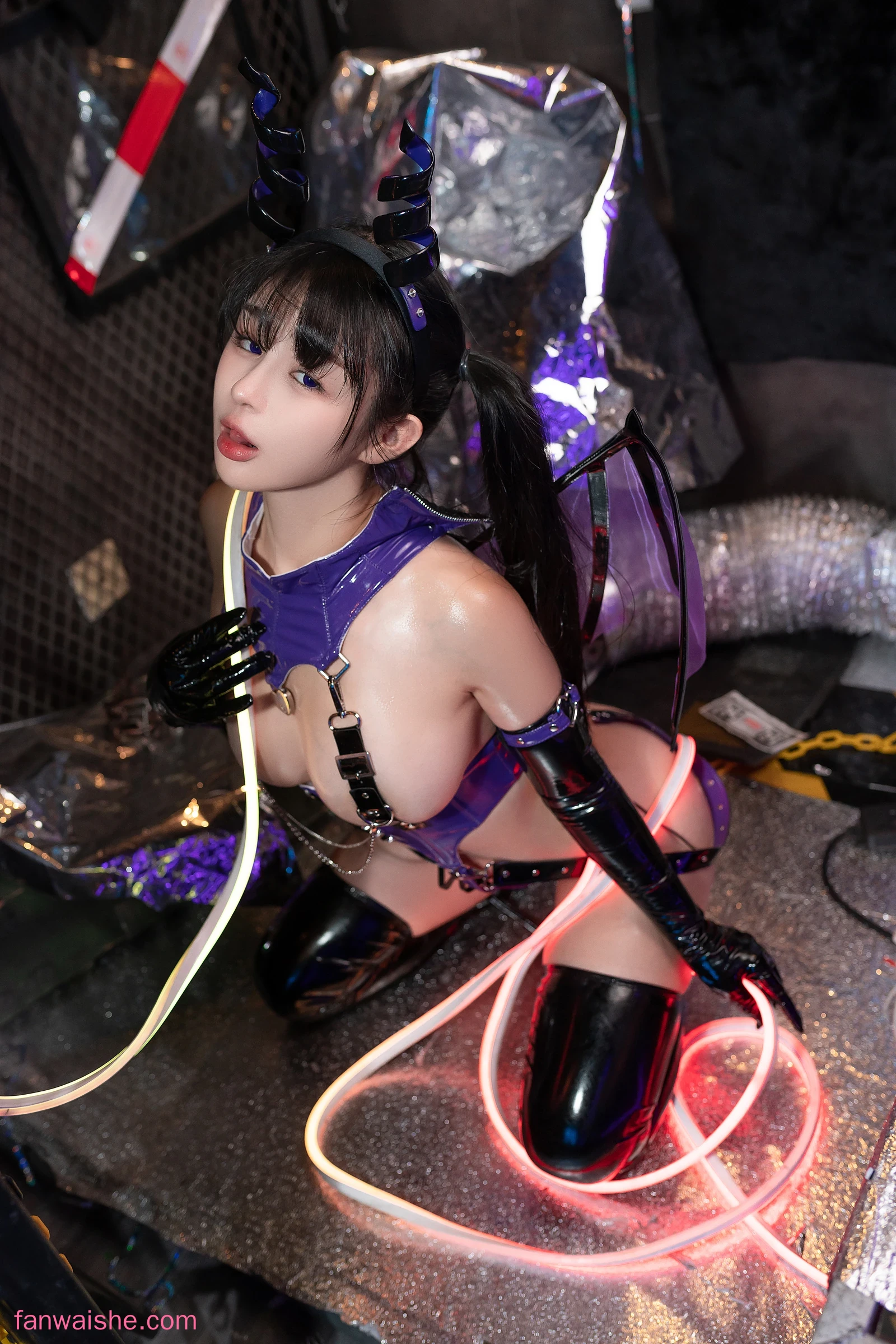 桜井宁宁 桜井宁宁 NO.91 赛博小恶魔