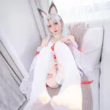 神楽坂真冬《第四季 序号9：《白丝胡桃》》主题写真：75张全套美图