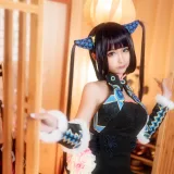 蠢沫沫《杨玉环二破》主题写真：40张全套美图