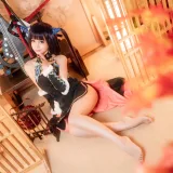蠢沫沫《杨玉环二破》主题写真：40张全套美图