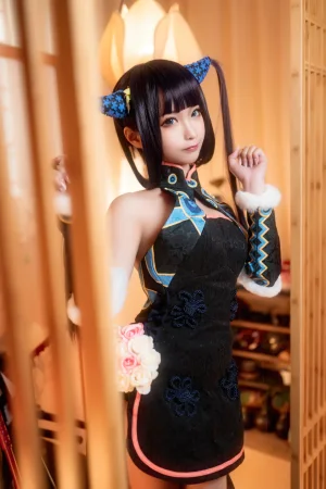 蠢沫沫《杨玉环二破》主题写真：40张全套美图