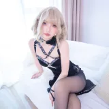 神楽坂真冬《第四季 序号11：《黑丝旗袍》》主题写真：75张全套美图
