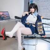 轩萧学姐《NO.93 – 索拉》主题写真：50张全套美图