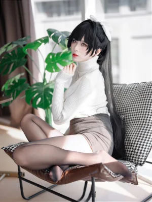轩萧学姐《NO.94 – 高雄武者的内在修养》主题写真：68张全套美图