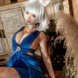 蠢沫沫《碧蓝航线 加贺》主题写真：40张全套美图