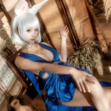 蠢沫沫《碧蓝航线 加贺》主题写真：40张全套美图