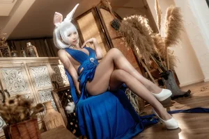 蠢沫沫《碧蓝航线 加贺》主题写真：40张全套美图
