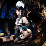 雯仔不讲道理《青蛇》主题写真：72张全套美图