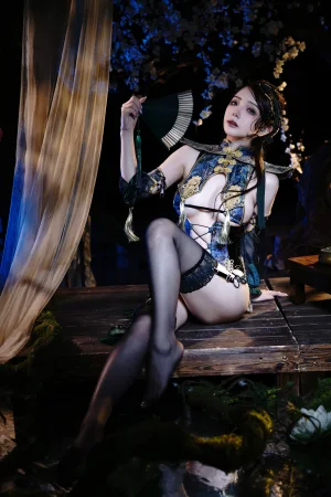 雯仔不讲道理《青蛇》主题写真：72张全套美图