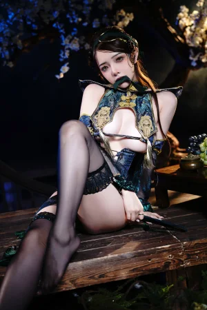 雯仔不讲道理《青蛇》主题写真：72张全套美图