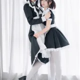 轩萧学姐&雪香川SUI《NO.96 – 双人女仆》主题写真：110张全套美图，含1个视频