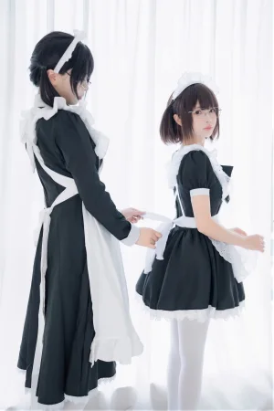 轩萧学姐&雪香川SUI《NO.96 – 双人女仆》主题写真：110张全套美图，含1个视频