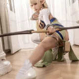 蠢沫沫《精灵村 第一村人》主题写真：40张全套美图