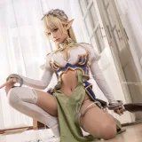 蠢沫沫《精灵村 第一村人》主题写真：40张全套美图