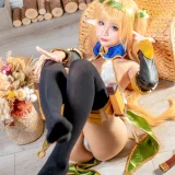 蠢沫沫《精灵村 第二村人》主题写真：40张全套美图