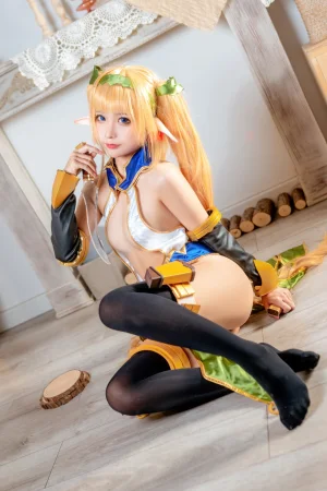 蠢沫沫《精灵村 第二村人》主题写真：40张全套美图