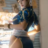 桜井宁宁《电玩春丽》主题写真：60张全套美图
