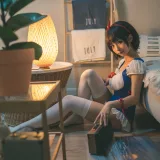 蠢沫沫《白雪姬》主题写真：16张全套美图
