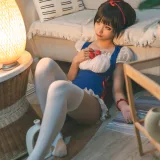 蠢沫沫《白雪姬》主题写真：16张全套美图