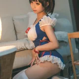 蠢沫沫《白雪姬》主题写真：16张全套美图