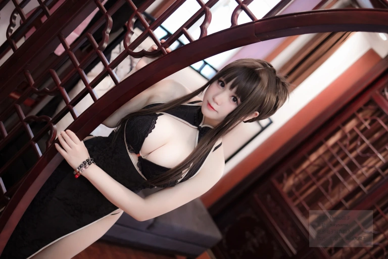 Nyako喵子《旗袍本A》主题写真：105张全套美图