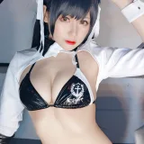 Nyako喵子《爱宕机车》主题写真：17张全套美图