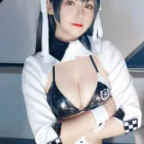 Nyako喵子《爱宕机车》主题写真：17张全套美图