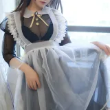 Nyako喵子《透明女仆》主题写真：50张全套美图