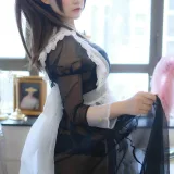 Nyako喵子《透明女仆》主题写真：50张全套美图