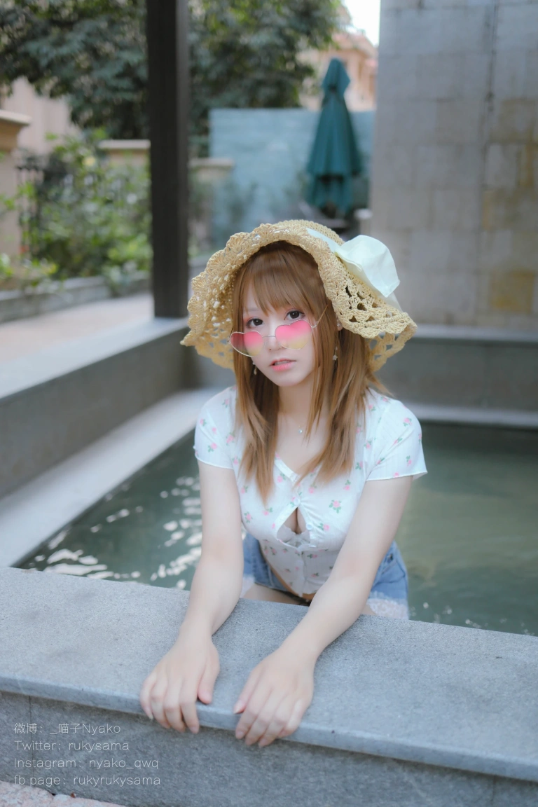 Nyako喵子《温泉旅行》主题写真：225张全套美图，含2个视频