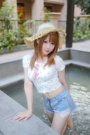 Nyako喵子《温泉旅行》主题写真：225张全套美图，含2个视频