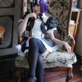 Nyako喵子《酒吞童子女仆》主题写真：42张全套美图