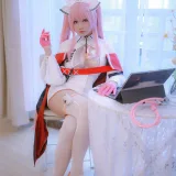 Nyako喵子《英仙座护士》主题写真：65张全套美图