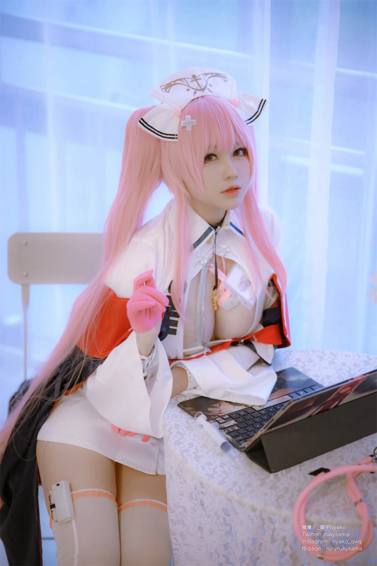 Nyako喵子《英仙座护士》主题写真：65张全套美图